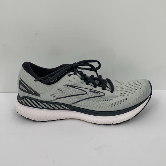 Brooks Glycerin GTS 19 running shoe sneaker athletic gray active women 9 WIDE 9W - Picture 1 of 7